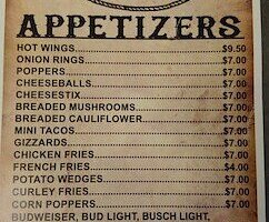 Gerri’s Bar & Grill menu 3